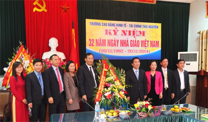 Trường CĐ Kinh tế-Tài chính Thái Nguyên kỷ niệm ngày nhà giáo Việt Nam 20-11-2014